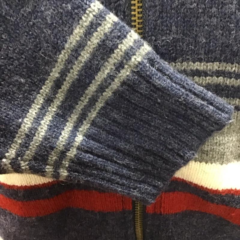エディーバウアー Eddie Bauer パーカー 長袖 ジップアップパーカー 長袖パーカー フード付きボアパーカー M ボーダー柄 マルチカラー / マルチカラー /  メンズ USED 古着 中古 10113242