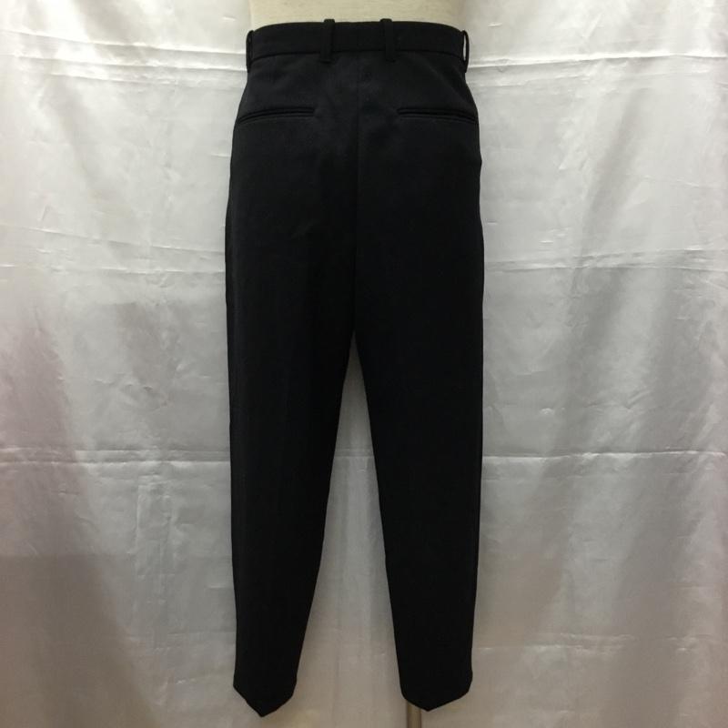 スティーブンアラン Steven Alan パンツ スラックス 8114-217-0403 VNTGBARRELJUSTパンツ スラックス ワイドパンツ カジュアルパンツ M 無地 黒 / ブラック /  メンズ USED 古着 中古 10108318