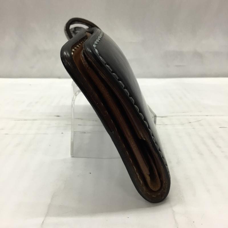 フラットヘッド The Flat Head 財布 長財布 レザー 箱有 ワンポイント 黒 / ブラック / X 茶 / ブラウン /  メンズ USED 古着 中古 10111817