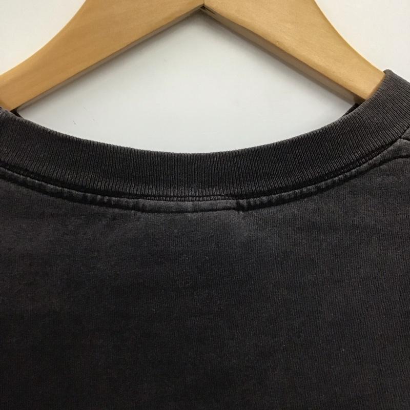 古着 USED Tシャツ 半袖 半袖カットソー プリントTシャツ クルーネックカットソー 古着 M プリント ダークグレー / ダークグレー /  メンズ USED 古着 中古 10148931