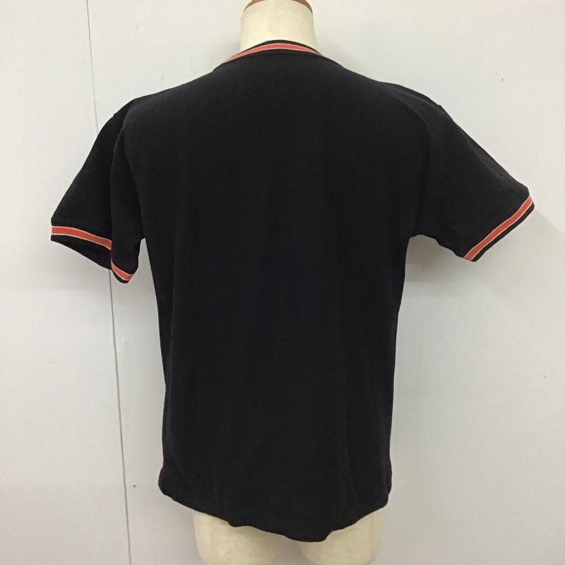 チャンピオン Champion Tシャツ 半袖 M ロゴ、文字 黒 / ブラック /  メンズ USED 古着 中古 10112004