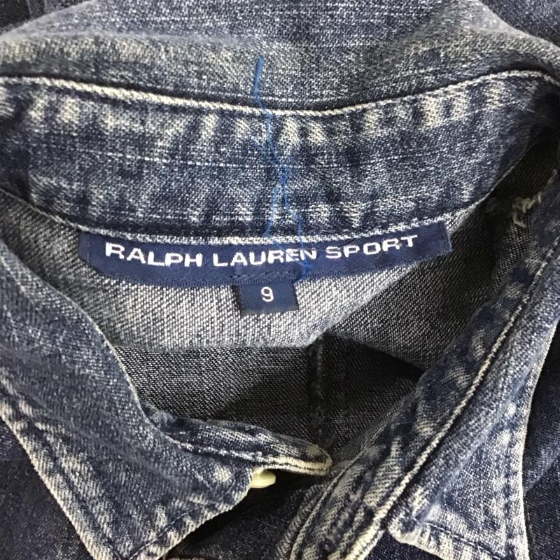 ラルフローレンスポーツ RALPH LAUREN SPORT ワンピース ロングスカート デニムワンピース 無地 インディゴ / インディゴ /  レディース USED 古着 中古 10108506