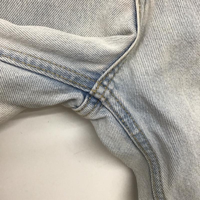 リーバイストラウスアンドコー Levi Strauss & co. パンツ デニム、ジーンズ デニムパンツ ワイドパンツ カジュアルパンツ 29インチ 無地 水色 / ライトブルー /  メンズ USED 古着 中古 10149158