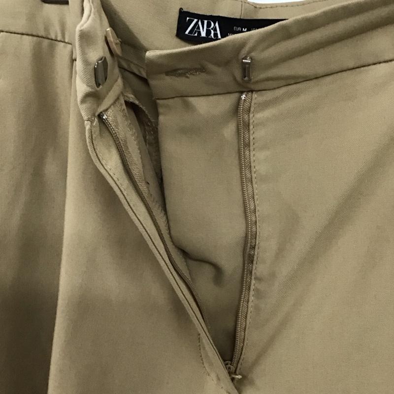ザラ ZARA パンツ スラックス M 無地 ベージュ / ベージュ /  レディース USED 古着 中古 10124904