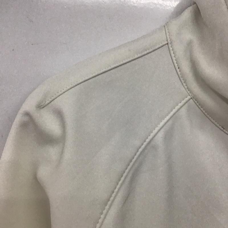ザノースフェイス THE NORTH FACE ジャケット、上着 ジャケット、ブレザー 裏フリース アウトドアウェア スポーツウェア XL ロゴ、文字 白 / ホワイト /  レディース USED 古着 中古 10146385