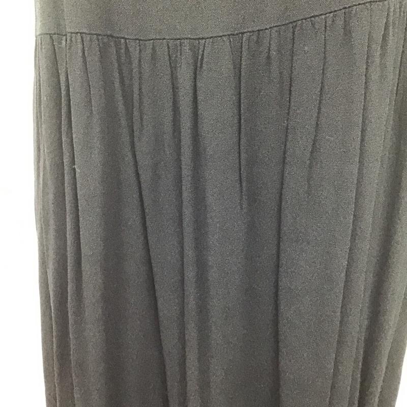 ザラウーマン ZARA WOMAN ワンピース ロングスカート 4886 047 800 キャミソールワンピ M 無地 黒 / ブラック /  レディース USED 古着 中古 10107162