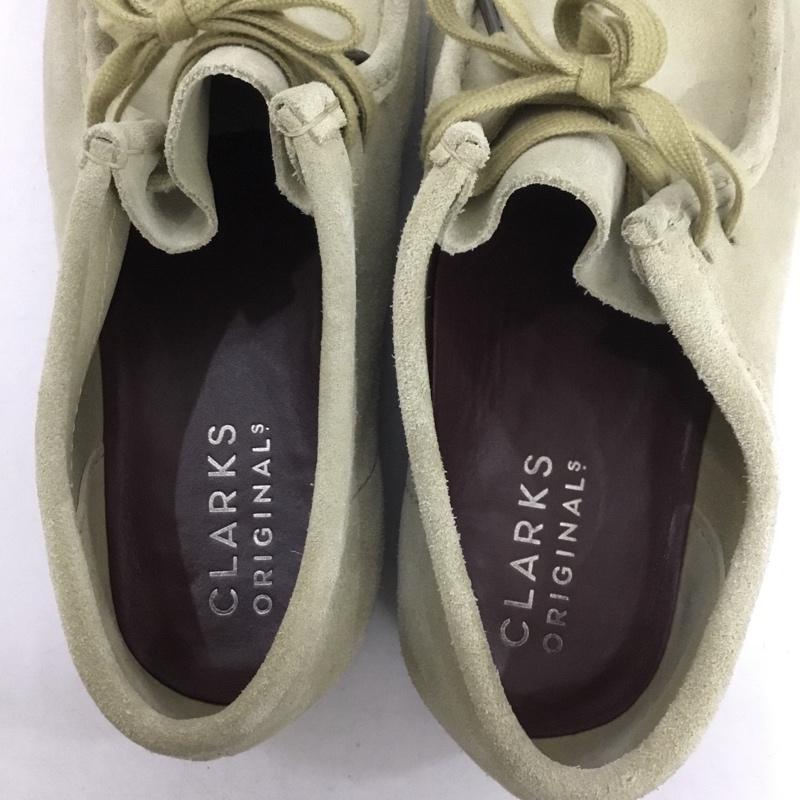 クラークス Clarks ブーツ ショートブーツ 61284821 ワラビー UK7.5 US8.5 US：8.5 無地 ベージュ / ベージュ /  メンズ USED 古着 中古 10148646