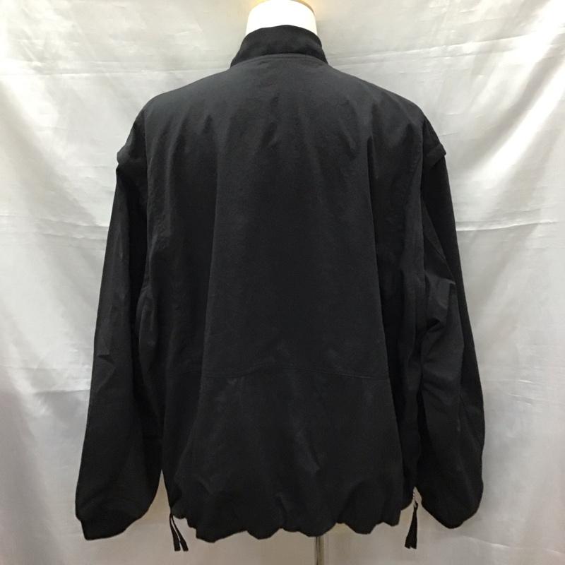 ウィム バイ リドム WYM LIDNM ジャケット、上着 ジャンパー、ブルゾン wyjk942 DETACHABLE NYLON GABA FLIGHT BLOUSON L 無地 黒 / ブラック /  メンズ USED 古着 中古 10122096