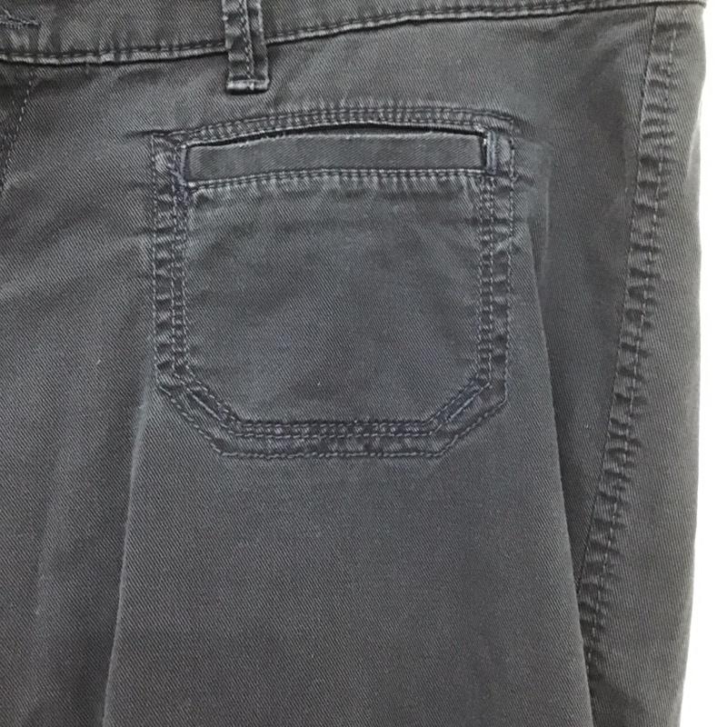 アバクロンビーアンドフィッチ ABERCROMBIE&FITCH パンツ チノパン ストレッチ 4 ワンポイント 紺 / ネイビー /  レディース USED 古着 中古 10112952