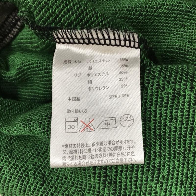 チチカカ TITICACA スカート ひざ丈スカート スウェット FREE 無地 黒 / ブラック / X カーキ / カーキ /  レディース USED 古着 中古 10114870