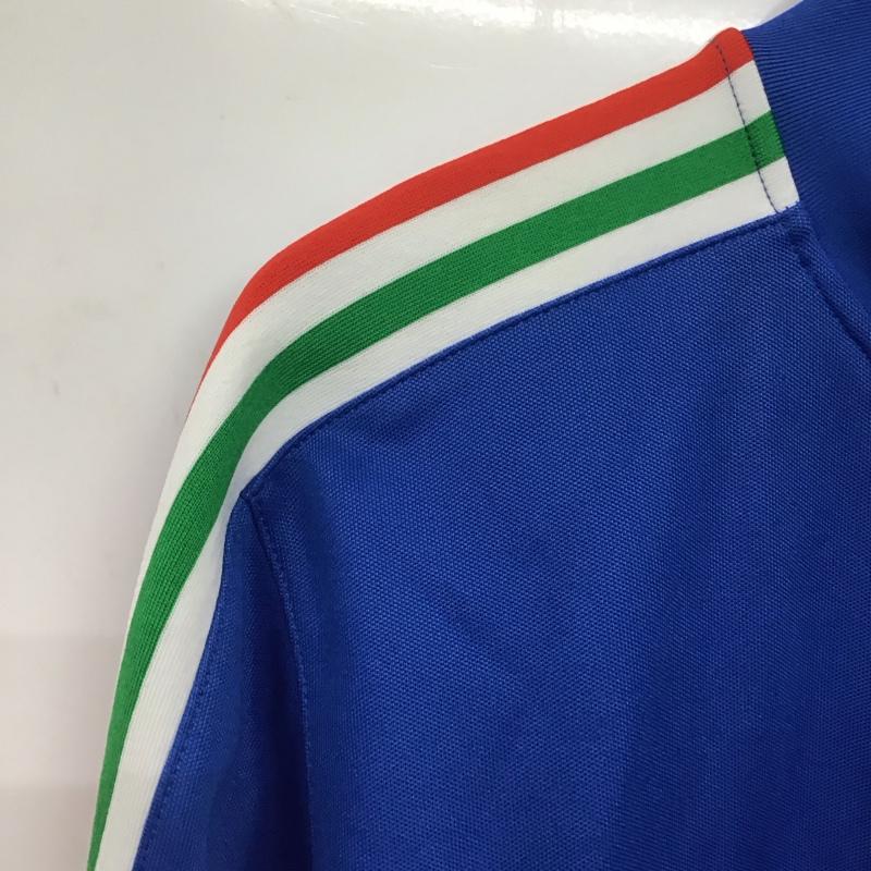 アディダス adidas ジャケット、上着 ジャンパー、ブルゾン hk7411 ネイションズトラックトップ ジャージ ロゴ、文字 青 / ブルー /  メンズ USED 古着 中古 10148975