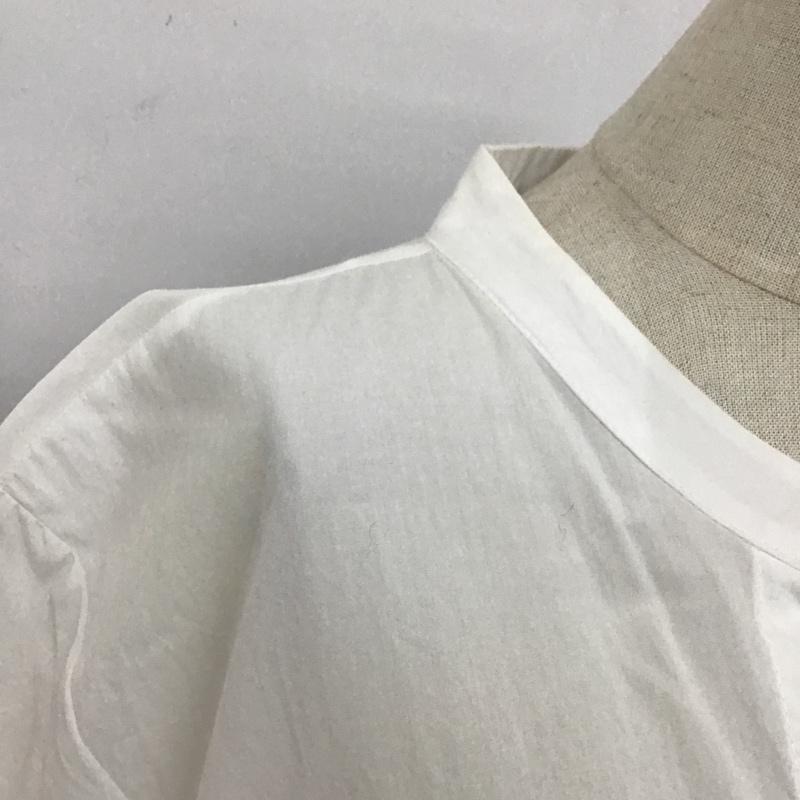 ザラウーマン ZARA WOMAN シャツ、ブラウス 長袖 M 無地 白 / ホワイト /  レディース USED 古着 中古 10106132