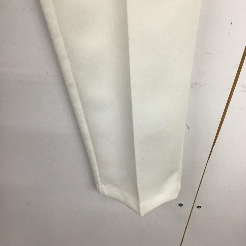 ザラ ZARA パンツ スラックス スラックスパンツ ワイドパンツ センタータックパンツ S 無地 白 / ホワイト /  レディース USED 古着 中古 10132664