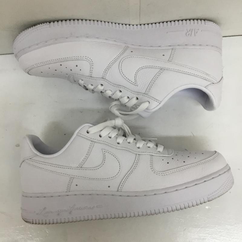 ナイキ NIKE スニーカー スニーカー CZ8065-100 Drake NOCTA × Nike Air Force 1 Low Certified Lover Boy White ドレイク ノクタ × ナイキ エアフォース1 ロー サーティファイド ラバー ボーイ 27.5cm ロゴ、文字 白 / ホワイト /  メンズ USED 古着 中古 10120981