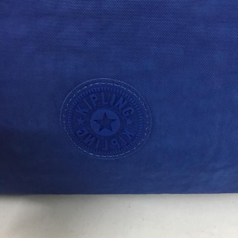 キプリング kipling トートバッグ トートバッグ K1661810J Pravia ゴリラ ロゴ、文字 青 / ブルー /  レディース USED 古着 中古 10131861