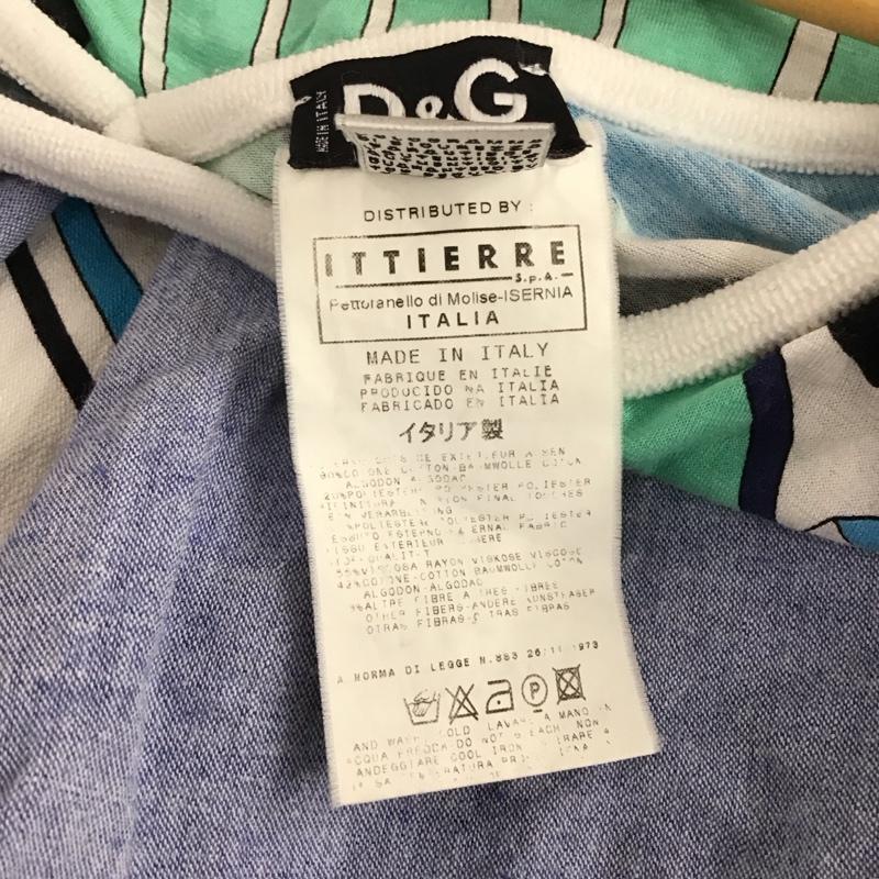 ドルチェアンドガッバーナ DOLCE&GABBANA ワンピース ひざ丈スカート 38  マルチカラー / マルチカラー /  レディース USED 古着 中古 10130329