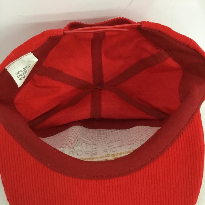 古着 USED 帽子 キャップ 90s 90年代 TOYOTA TRD トヨタ ロゴ、文字 赤 / レッド /  メンズ USED 古着 中古 10133406