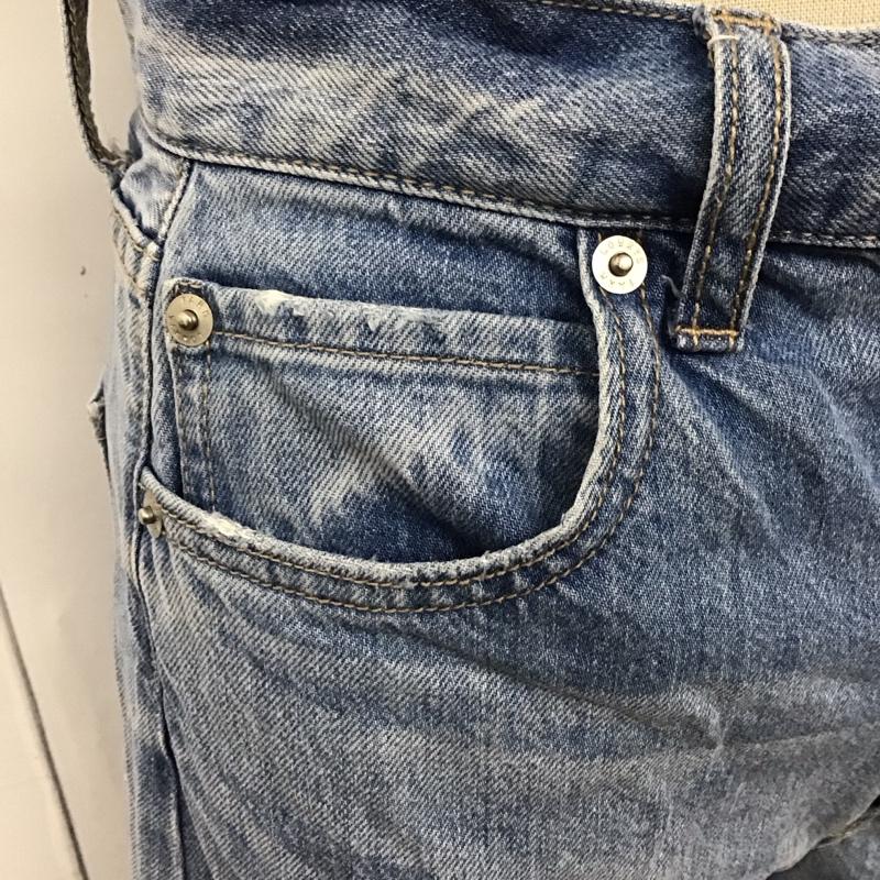 ローリーズファーム LOWRYS FARM パンツ デニム、ジーンズ M 無地 水色 / ライトブルー /  レディース USED 古着 中古 10122261