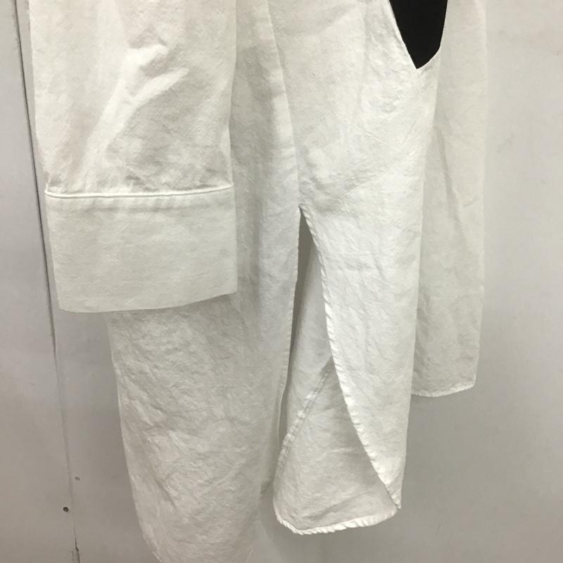 ザラ ZARA ワンピース ロングスカート M 無地 白 / ホワイト / X 黒 / ブラック /  レディース USED 古着 中古 10106119