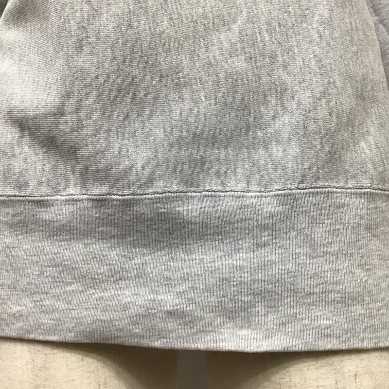 チャンピオン Champion トレーナー 長袖 REVERSE WEAVE スウェット 90年代 裏起毛 L ロゴ、文字 灰 / グレー /  メンズ USED 古着 中古 10115702