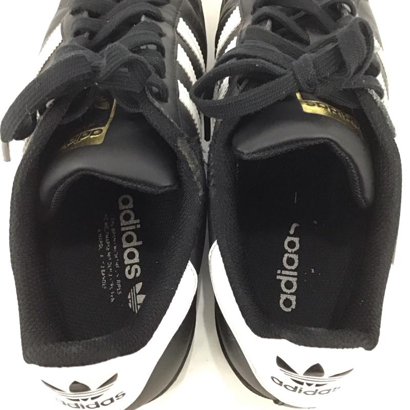 アディダス adidas スニーカー スニーカー EG4959 SUPERSTAR 25.5cm 25.5cm ロゴ、文字 黒 / ブラック / X 白 / ホワイト / X 金 / ゴールド /  メンズ USED 古着 中古 10132457