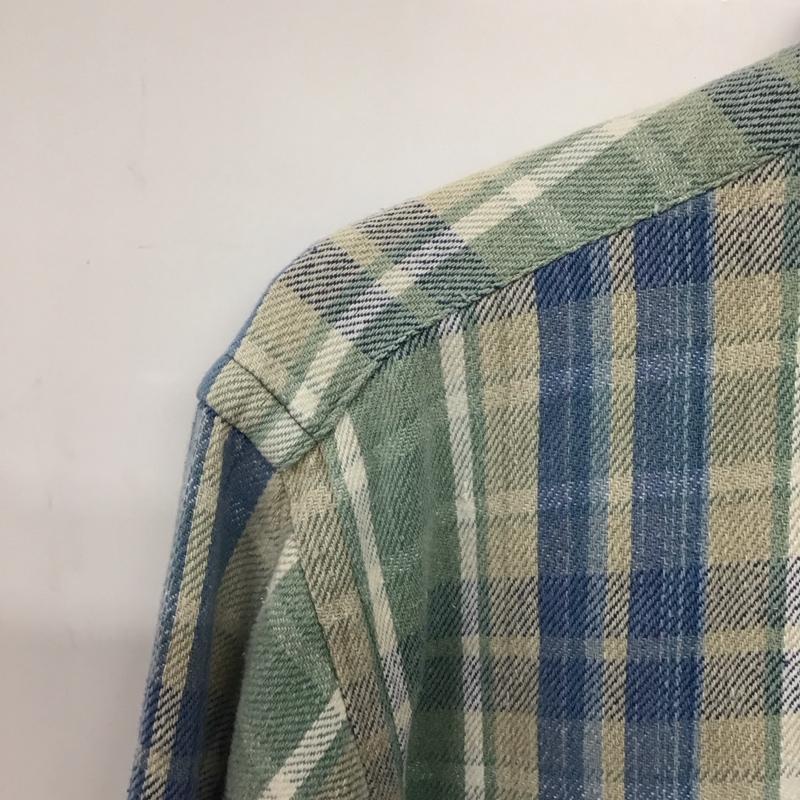 ダブルアールエル ラルフローレン RRL RALPH LAUREN シャツ、ブラウス 長袖 長袖シャツ チェックシャツ カラーシャツ 90s M チェック マルチカラー / マルチカラー /  メンズ USED 古着 中古 10140783