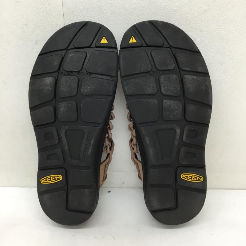 キーン KEEN サンダル サンダル KEEN UNEEK 1028870 25.0cm ロゴ、文字 茶 / ブラウン /  レディース USED 古着 中古 10135127