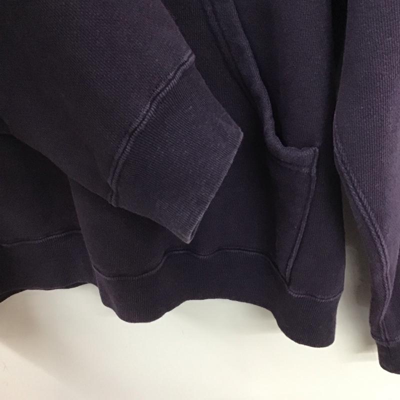 レミ レリーフ REMI RELIEF パーカー 長袖 長袖パーカー プルオーバーパーカー スウェット L 無地 紫 / パープル /  メンズ USED 古着 中古 10146422