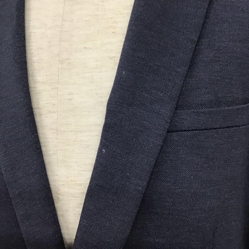 ザラ ZARA セットアップ セットアップ セットアップ カジュアルジャケット スラックスパンツ 2点セット 無地 紺 / ネイビー /  メンズ USED 古着 中古 10141322