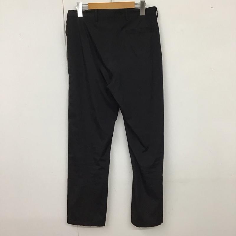 プラダ PRADA パンツ スラックス スラックス ストレートパンツ スリムパンツ 46 無地 黒 / ブラック /  メンズ USED 古着 中古 10118984