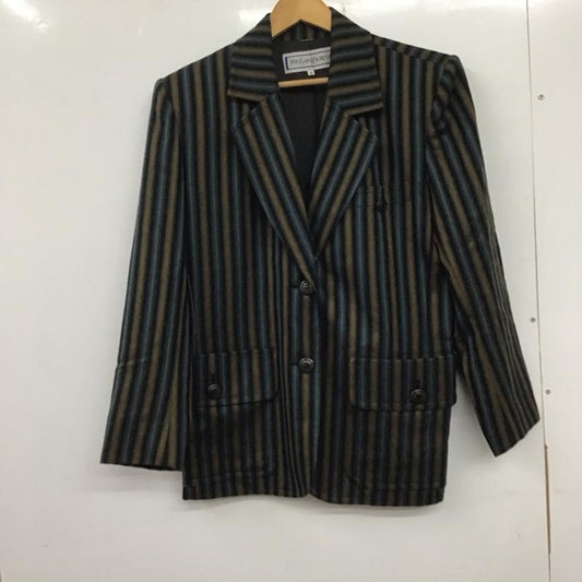 イヴサンローラン Yves Saint Laurent ジャケット、上着 ジャケット、ブレザー カジュアルジャケット アウター カラージャケット M ストライプ マルチカラー / マルチカラー /  レディース USED 古着 中古 10135061
