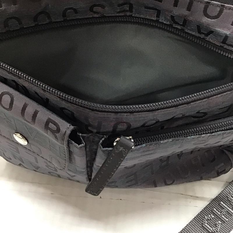 シャルルジョルダン CHARLES JOURDAN ショルダーバッグ ショルダーバッグ ロゴ、文字 灰 / グレー /  レディース USED 古着 中古 10115839