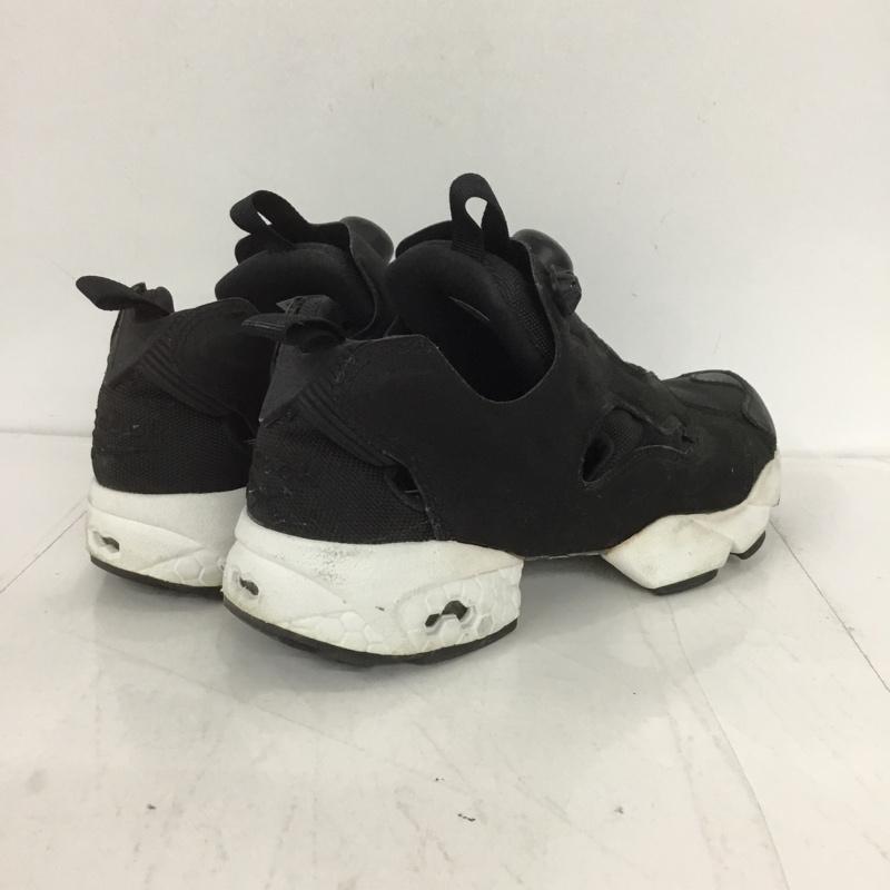 リーボック Reebok スニーカー スニーカー V65750 INSTA PUMP FURY OG 23cm 23.0cm ロゴ、文字 黒 / ブラック / X 白 / ホワイト /  レディース USED 古着 中古 10132247