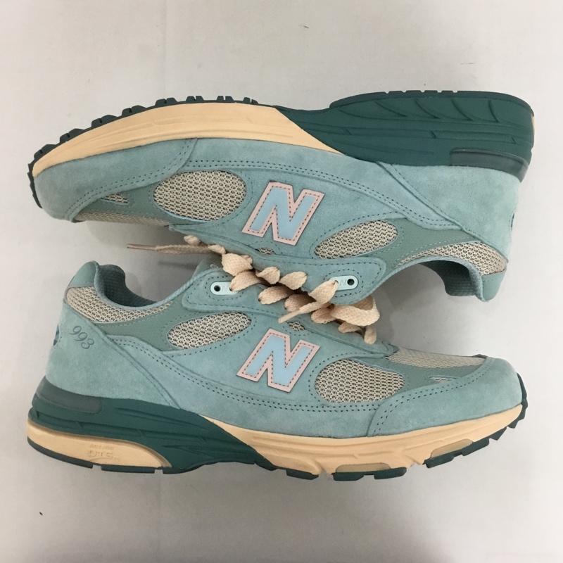 ニューバランス New Balance スニーカー スニーカー MR993JF1 28.5cm 箱有 JOE FRESHGOODS 28.5cm ロゴ、文字 水色 / ライトブルー /  メンズ USED 古着 中古 10125086