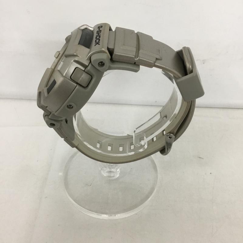 ジーショック G-SHOCK 腕時計 デジタル AW-510 アナログ ロゴ、文字 銀 / シルバー /  メンズ USED 古着 中古 10129002