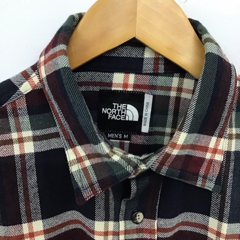 ザノースフェイス THE NORTH FACE シャツ、ブラウス 長袖 長袖シャツ チェックシャツ カラーシャツ M チェック マルチカラー / マルチカラー /  メンズ USED 古着 中古 10151340