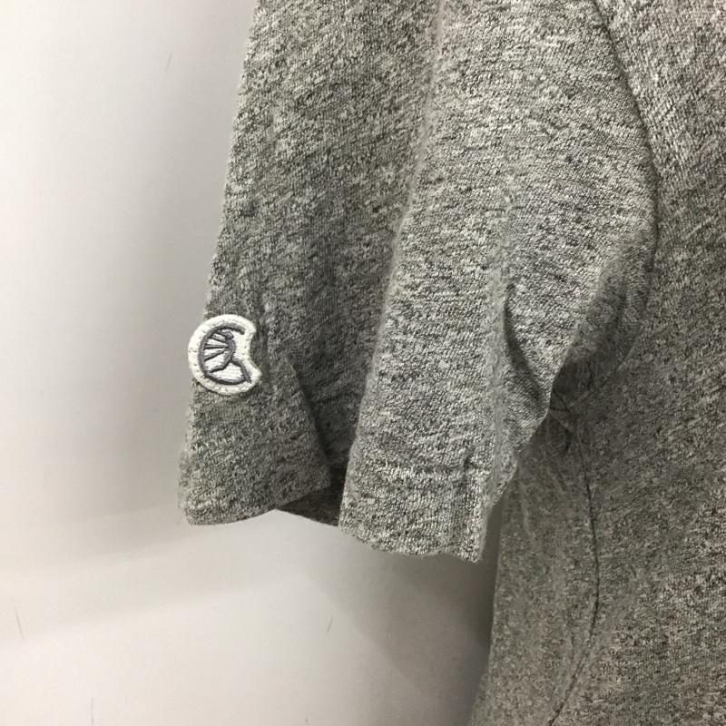 トッドスナイダー TODD SNYDER Tシャツ 半袖 半袖カットソー 無地Tシャツ クルーネックカットソー champion XS 無地 灰 / グレー /  メンズ USED 古着 中古 10125329