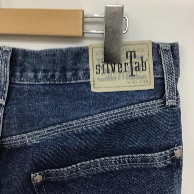 リーバイストラウスアンドコー Levi Strauss & co. パンツ デニム、ジーンズ デニムパンツ ワイドパンツ カジュアルパンツ 30インチ 無地 インディゴ / インディゴ /  メンズ USED 古着 中古 10142984