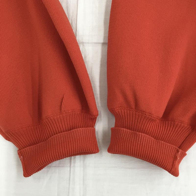 ディスコート Discoat カーディガン 長袖 FREE 無地 橙 / オレンジ /  レディース USED 古着 中古 10141832