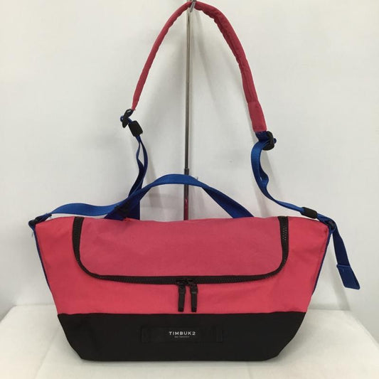 ティンバックツー TIMBUK2 ショルダーバッグ ショルダーバッグ カメラバッグ ミラーレスカメラ タグ付き ロゴ、文字 桃 / ピンク / X 黒 / ブラック /  メンズ USED 古着 中古 10132872