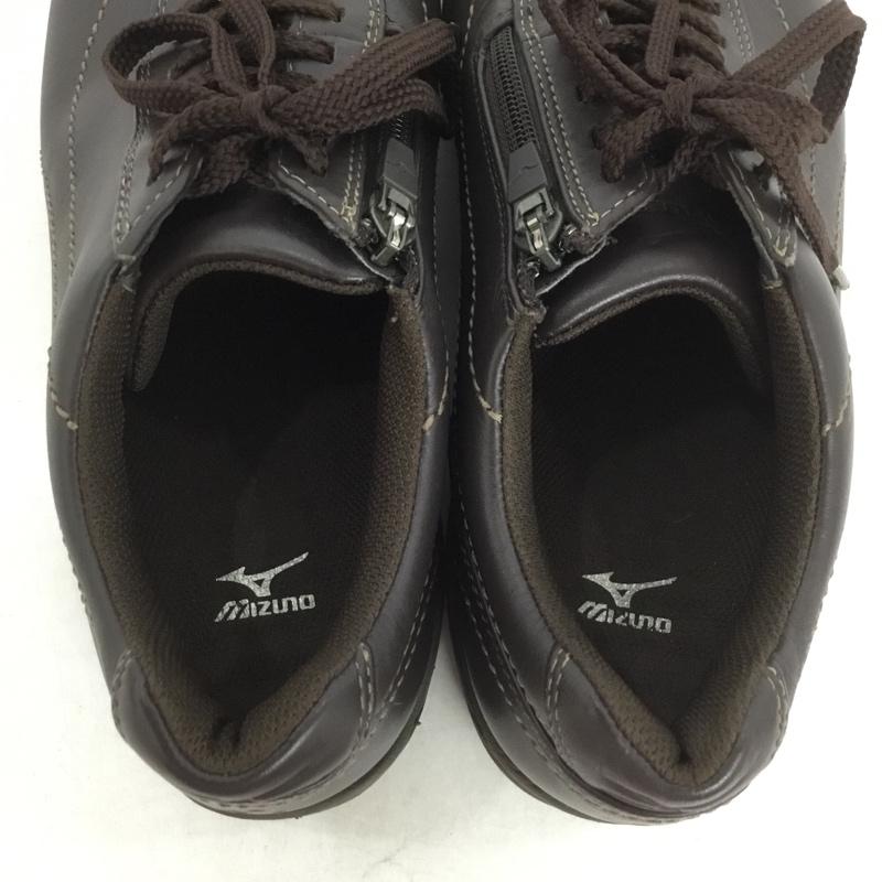 ミズノ MIZUNO スニーカー スニーカー 5KF-04058 ウォーキングシューズ 26.5cm 26.5cm ロゴ、文字 茶 / ブラウン /  メンズ USED 古着 中古 10139977