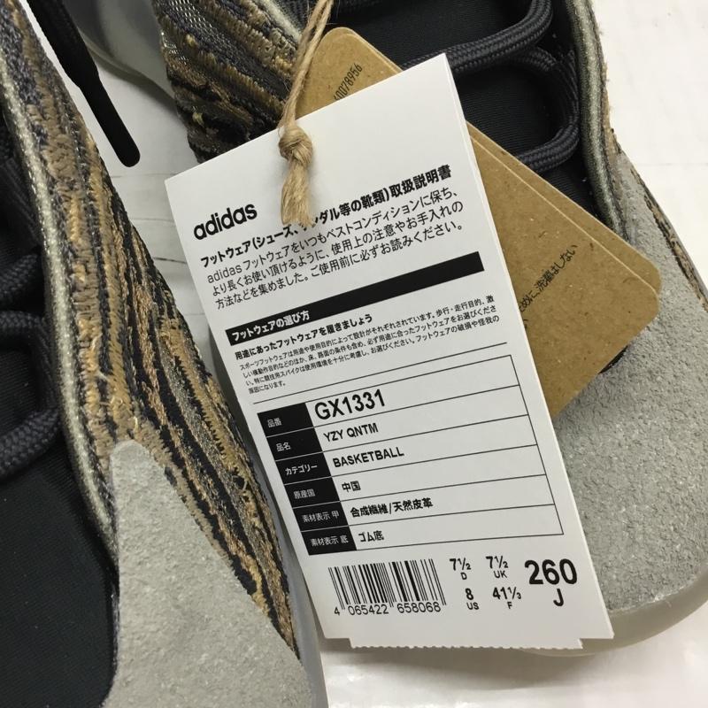アディダス adidas スニーカー スニーカー GX1331 YEEZY QNTM 26cm 箱有 タグ付き 26.0cm  マルチカラー / マルチカラー /  メンズ USED 古着 中古 10117606
