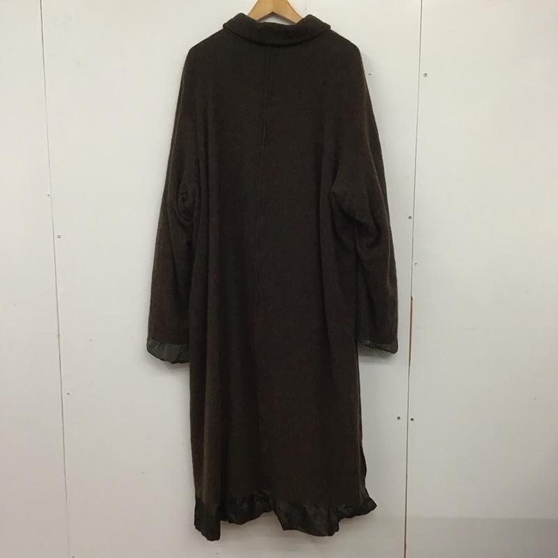 ディスカバード DISCOVERED ジャケット、上着 ジャンパー、ブルゾン dc-aw20-c0-02 フーリングコート ロングコート アウター 3 無地 茶 / ブラウン /  メンズ USED 古着 中古 10142078