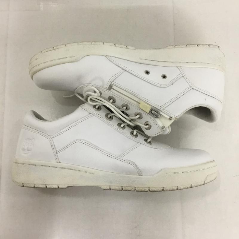 ティンバーランド Timberland スニーカー スニーカー 6004A ファスナー 26.5cm 26.5cm ロゴ、文字 白 / ホワイト /  メンズ USED 古着 中古 10143972
