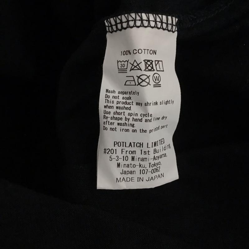 シーイー C E Tシャツ 半袖 半袖カットソー プリントTシャツ クルーネックカットソー XXL ロゴ、文字 黒 / ブラック /  メンズ USED 古着 中古 10141409