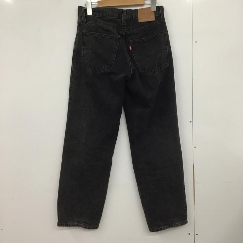 リーバイス Levi s パンツ デニム、ジーンズ W24L30 無地 黒 / ブラック /  レディース USED 古着 中古 10146955