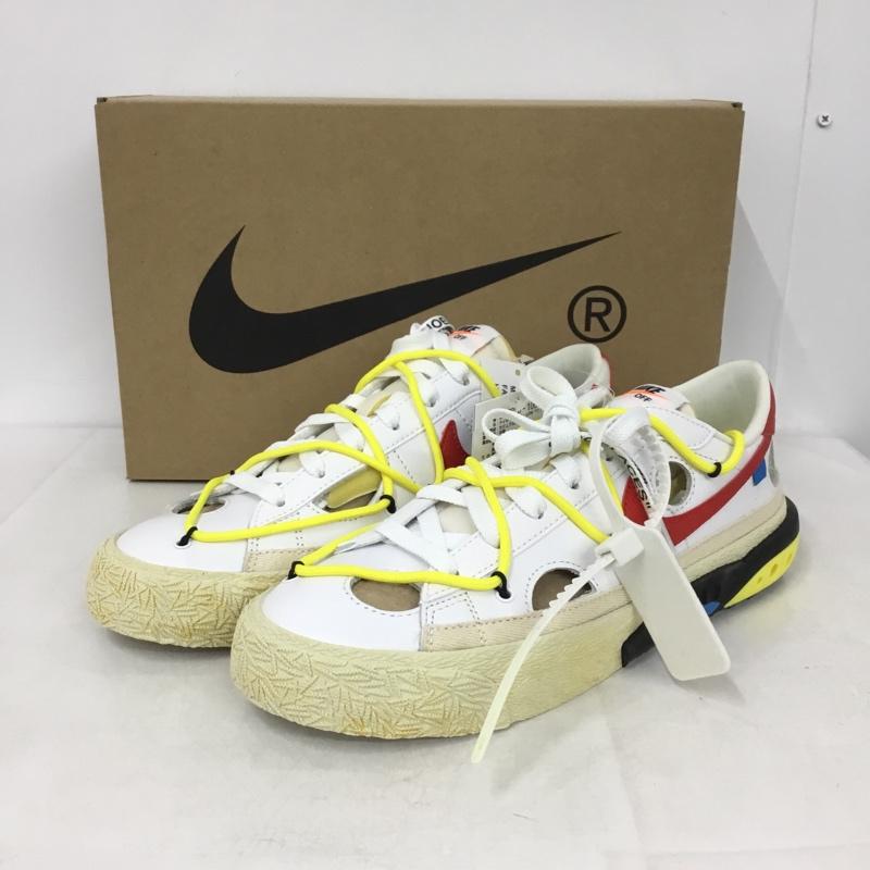 ナイキ NIKE スニーカー スニーカー DH7863 100 BLAZER LOW 77 OFF WHITE 26cm 箱有 26.0cm ロゴ、文字 マルチカラー / マルチカラー /  メンズ USED 古着 中古 10145586