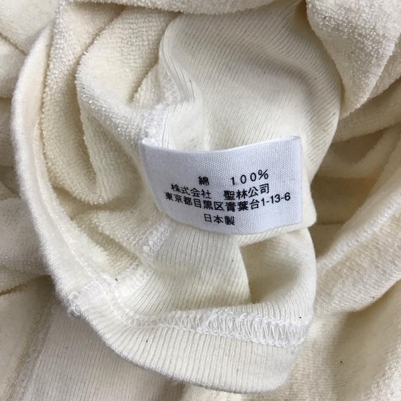 ハリウッドランチマーケット HOLLYWOOD RANCH MARKET カットソー 長袖 長袖カットソー クルーネックカットソー ロングスリーブカットソー プリントTシャツ プリント 白 / ホワイト /  メンズ USED 古着 中古 10124360