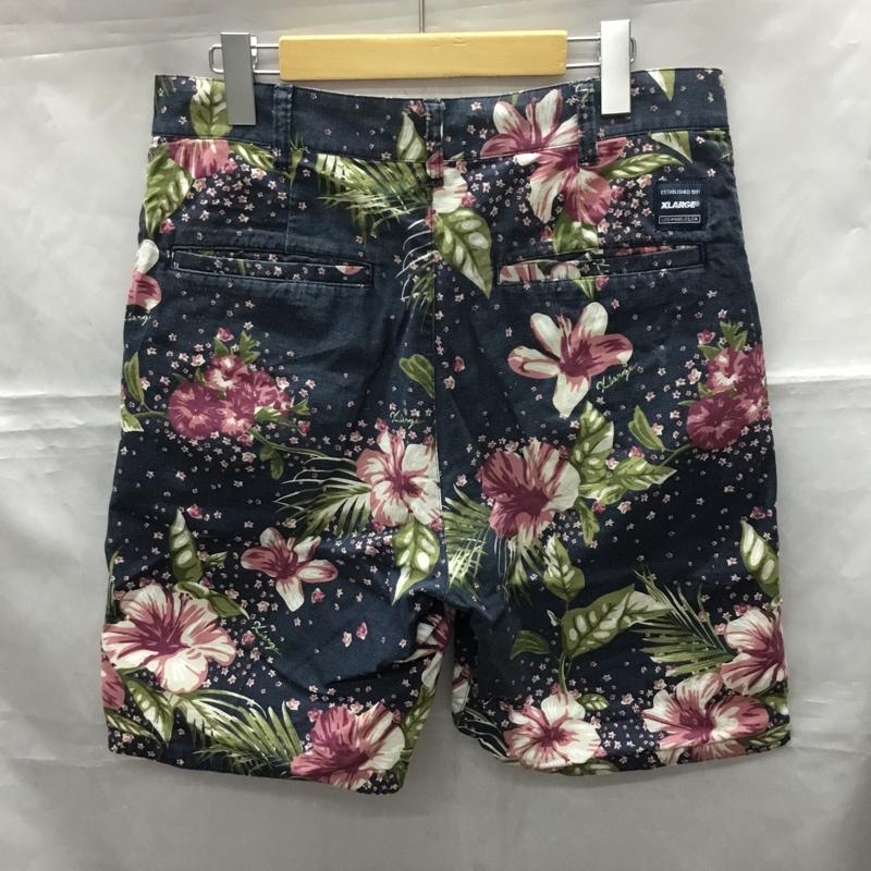 エクストララージ XLARGE パンツ ショートパンツ リバーシブル 30インチ 総柄 マルチカラー / マルチカラー /  メンズ USED 古着 中古 10108738