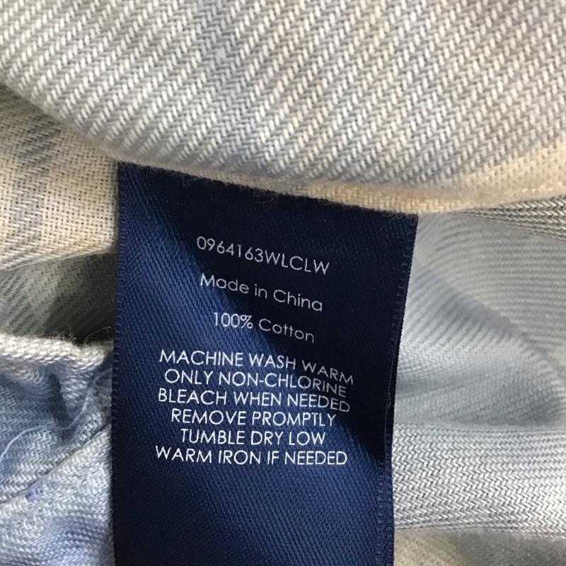 ラルフローレン RALPHLAUREN シャツ、ブラウス 長袖 長袖シャツ チェックシャツ カラーシャツ S チェック 水色 / ライトブルー /  ボーイズ USED 古着 中古 10128766